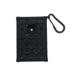 Étui de silicone à l'état solide mobile pour Samsung T7 Touch (Noir)
