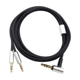 ZS0096 Câble Audio pour Casque Version Standard pour Sol Republic Master Tracks HD V8 V10 V12 X3 (Noir)