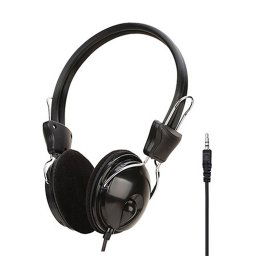 SOYTO SY808MV Casque d'ordinateur de bureau en ligne en ligne, Longueur du câble: 1,6 m, Couleur: Noir 3.5mm
