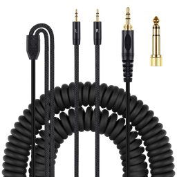 Câble audio pour casque ZS0228 pour HIFIMAN HE400i HE560 1000 (noir)