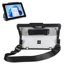 Pour Microsoft Surface Pro 4 / 5/6 / 7 / 7+ Acrylique Bandoulière transparente Bandoulière