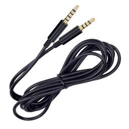 ZS0086 Version Standard Câble Audio pour Casque de Jeu pour Logitech Astro A10 A40 A30 (Noir)