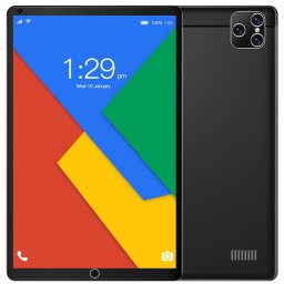 P8 3G Appel téléphonique Tablette PC, 8 pouces, 1 Go + 16 Go, Android 5.1 MT6592 Octa Core, Prise en charge du double SIM, WiFi, Bluetooth, GPS, Plug (noir)