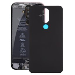 Cache arrière de batterie pour Nokia X71 (noir)