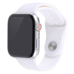 Pour Apple Watch SE 2022 40 mm écran noir faux modèle d'affichage factice non fonctionnel (blanc)