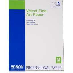Epson Velvet Fine Art papier A2 25 feuilles, 260g S 042096