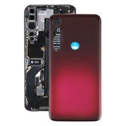 Cache Batterie pour Motorola Moto G8 Plus (Rouge)
