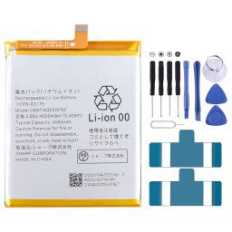Pour le remplacement de la batterie de base de Sharp Aquos Sense3