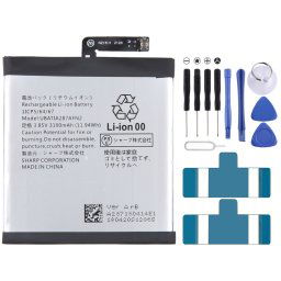 Pour Sharp Aquos V HE384 3100mAh Remplacement de la batterie UBAT I A287AFN2