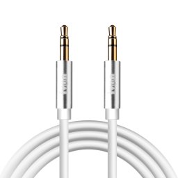 Ivon CA55 3,5 mm mâle au câble audio audio mâle, longueur de câble: 1m (blanc)