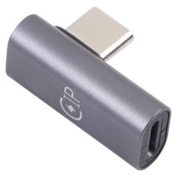 Homme USB-C / Type-C Adaptateur de coude femelle à 8 broches