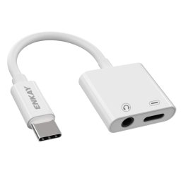 ENKAY ENK-AT106 USB-C / TYPE-C à 3,5 mm Câble de données de casque et adaptateur de charge Type-C de 3,5 mm