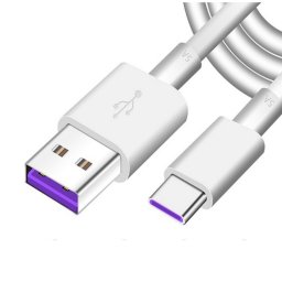 Câble de données de charge flash USB vers USB-C / Type-C 5A, longueur du câble: 1,5 m