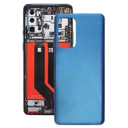 Pour le couvercle arrière de la batterie en verre OnePlus 9 (bleu)