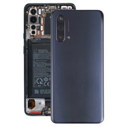 Couverture arrière de la batterie avec couvercle de la lentille de caméra pour Oneplus Nord CE 5G (Noir)