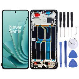 Pour OnePlus Ace 2V PHP110 Écran LCD d'origine numériseur complet avec cadre (noir)
