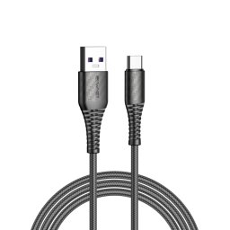 awei CL-69 5A Type-C / USB-C Câble de charge rapide intelligent, longueur: 1m (noir)