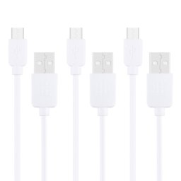 3 pcs haweel 1M haute vitesse micro USB sur USB Data Sync Kits de chargement, Pour Samsung, Huawei, Xiaomi, LG, HTC et d'autres smartphones