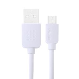 Micro USB à haute vitesse Haweel 3M au câble de charge de la synchronisation de données USB sur USB, Pour Samsung, Xiaomi, Huawei, LG, HTC, les appareils avec Port USB micro (blanc)