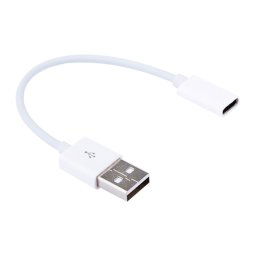 Câble adaptateur femelle de connecteur femelle de 15cm USB 2.0 sur USB-C / TYPEC (blanc)