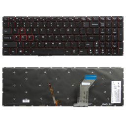 Clavier Version américaine avec rétro-éclairage du clavier pour Lenovo Ideapad Y700 Y700-15 Y700-15ISK Y700-15ACZ Y700-17ISK Y700-15ISE