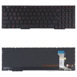 Pour Asus GL553VW ZX53V FX53VD ZX553 FX753 GL753 Version américaine clavier avec rétro-éclairage