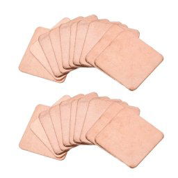 20 pièces ordinateur portable refroidissement cuivre dissipateur thermique onglets conducteurs thermiques téléphone portable ordinateur carte graphique dissipateurs de chaleur 15x15x1.5mm
