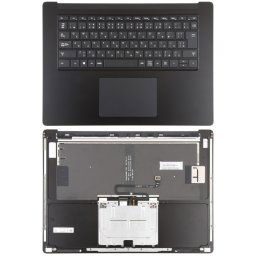 Pour Microsoft Surface Laptop 3/4 15 pouces clavier britannique avec coque C/carte tactile (noir)