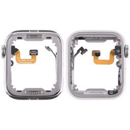 Pour Apple Watch Series 6 40mm plaque de lunette de cadre moyen avec haut-parleur/alimentation/câble flexible d'arbre rotatif
