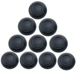 Pour PS4 10pcs Controller Joystick Mushroom Cap (Gris)