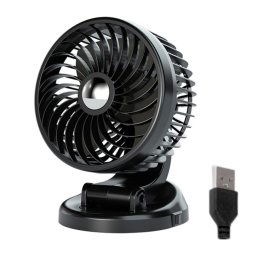 F612 5W Ventilateur silencieux pour plateau tournant de voiture (USB)