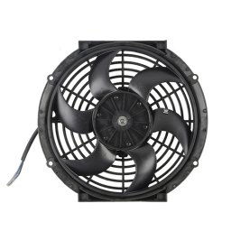 10 pouces 12V 80W ventilateur de refroidissement d'huile de transmission puissant avec accessoire de montage