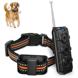 Electronic Dog Trainers Remote Remote Control Remote Control Bark Stopper, Spécification: 1 traînée 1 Orange