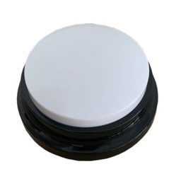 Pet Communication Button Dog Vocal Box Enregistrement Vocalizer, Style: Modèle d'enregistrement (Blanc)