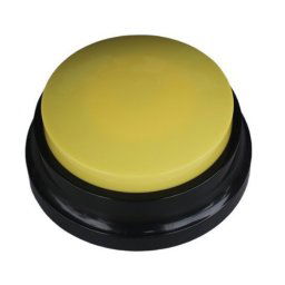 Pet Communication Button Dog Vocal Box Enregistrement Vocalizer, Style: Modèle d'enregistrement (Jaune)