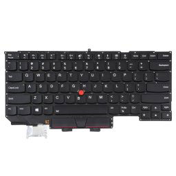Clavier Version US avec rétro-éclairage et pointage pour Lenovo Thinkpad X1 Carbon 5th Gen 2017