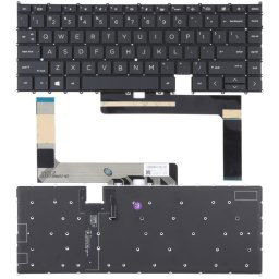Pour HP EliteBook X360 1030 G7 1030 G8 1040 G7 1040 G8 Version américaine clavier avec rétro-éclairage