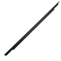 Couverture de logo de lunette avant d'affichage d'écran d'affichage à cristaux liquides pour MacBook Air 13,6 pouces A2681 2022 EMC4074