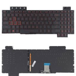 Pour Asus FX80 FX80GE FZ80G ZX80G FX505 Clavier Version US avec rétro-éclairage