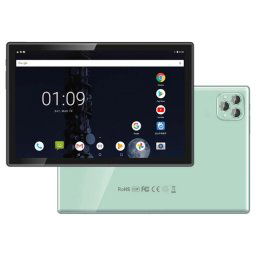 Tablette PC BDF P50 4G LTE 10,1 pouces, 8 Go + 256 Go, Android 12 MTK6762 Octa Core, prise en charge double SIM, (vert)