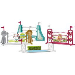 Schleich Club hippique 42612 Accessoires pour obstacles