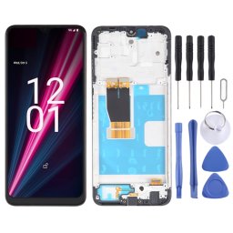 Écran LCD pour T-Mobile Revvl 6 Pro Digitizer Assemblage complet avec cadre