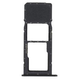Plateau de carte SIM + plateau de cartes Micro SD pour LG K41S LMK410EMW LM-K410EMW LM-K410 (Noir)