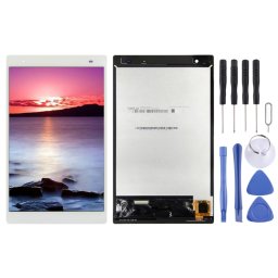 Écran LCD OEM pour Lenovo Tab 4 Plus 8704X TB-8704V TB-8704X TB-8704F TB-8704N TB-8704L avec numériseur complet (Blanc)