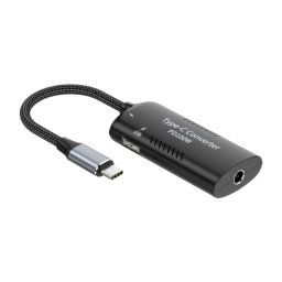 Adaptateur multifonction DC5521/5525 + Type-C + USB femelle vers Type-C