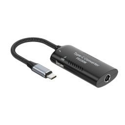 Adaptateur multifonction DC7406 + Type-C + USB femelle vers Type-C