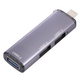 3 ports USB 2.0 x 2 + USB 3.0 à l'adaptateur Hub USB-C / C / C