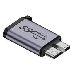 Adaptateur mâle Micro B de transfert femelle de Type C, convertisseur d'interface de boîtier de disque dur USB Link