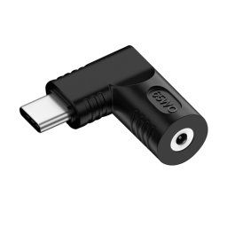 Adaptateur d'alimentation 2,5 x 0,7 mm 65 W DC vers USB-C / Type-C PD