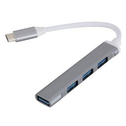 C809 USB 3.0 x 1 + USB 2.0 x 3 à l'adaptateur de concentrateur de séparateur multi-fonction USB-C / C / C / C / Greaux)